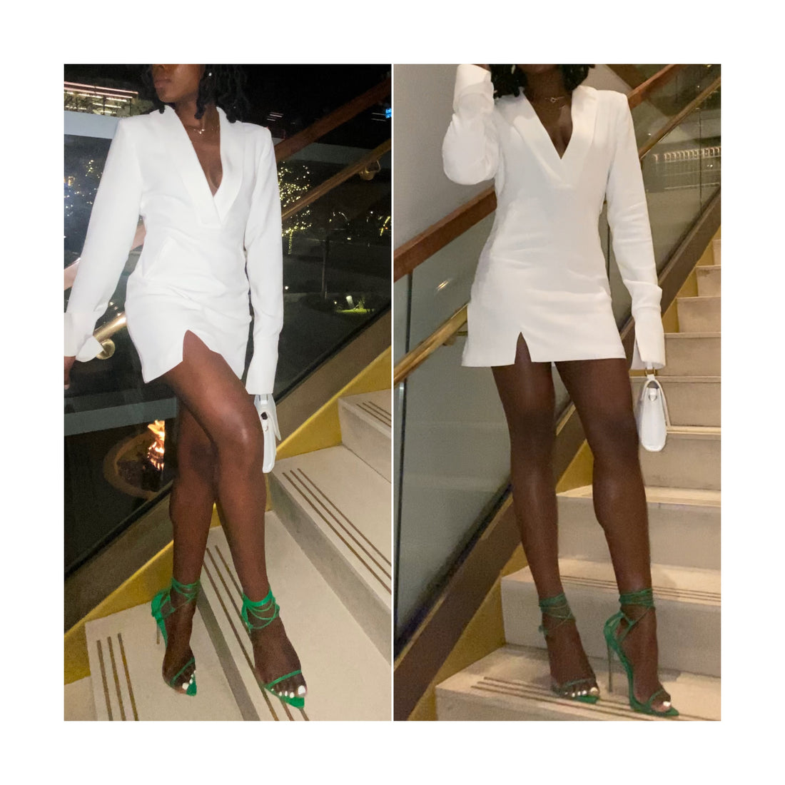 A Classic White Dress